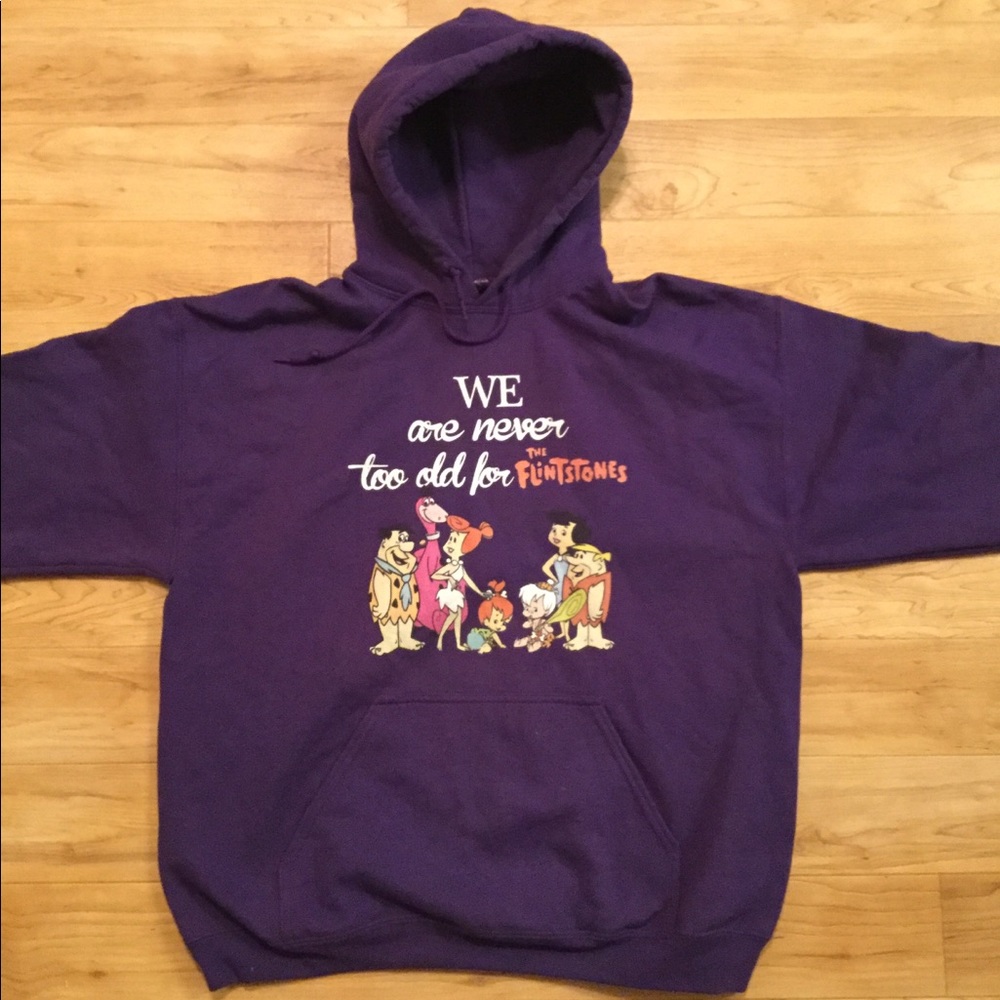 The Flintstones 90s hoodie size M
